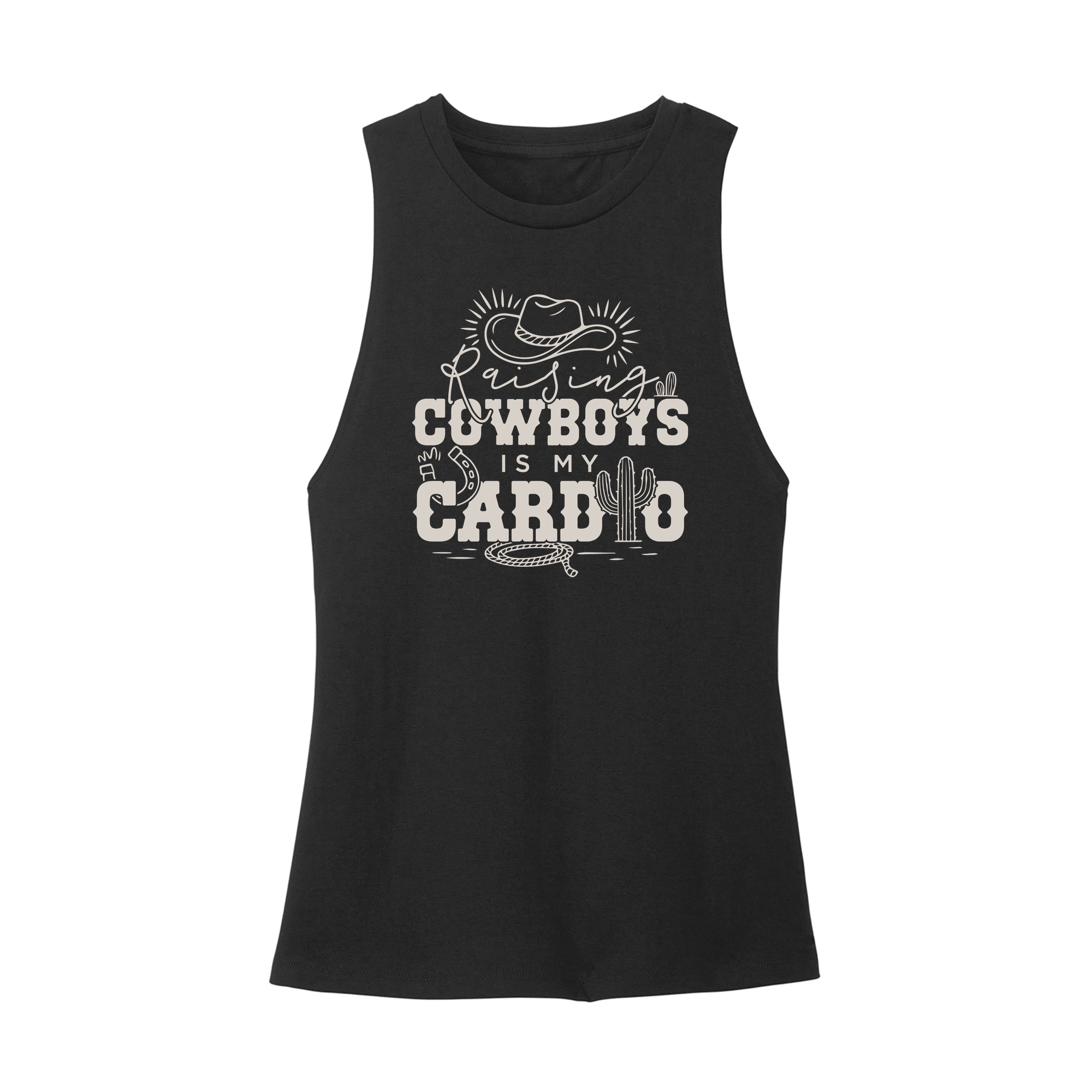 Womens X-Small Black Muscle Tank