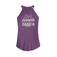 Womens X-Small Burgundy Tank Top
