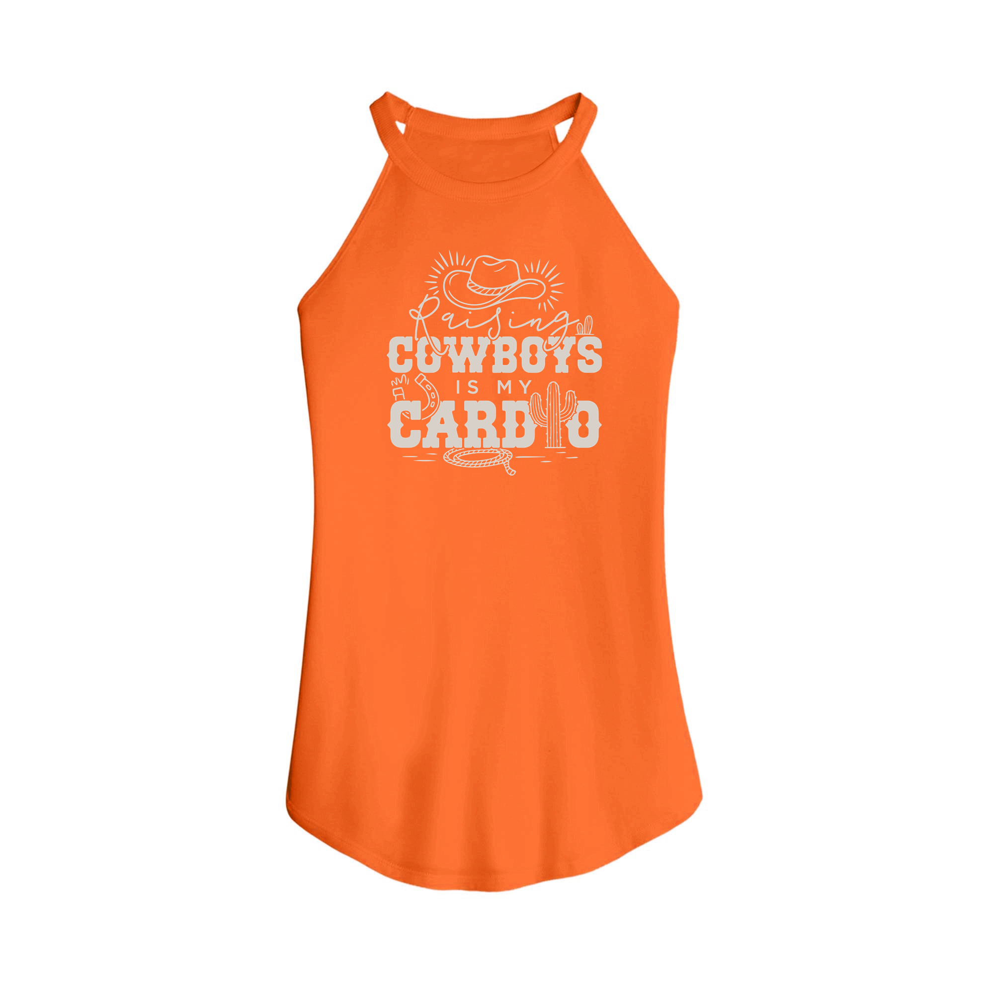 Womens X-Small Orange Tank Top