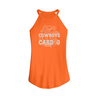 Womens X-Small Orange Tank Top