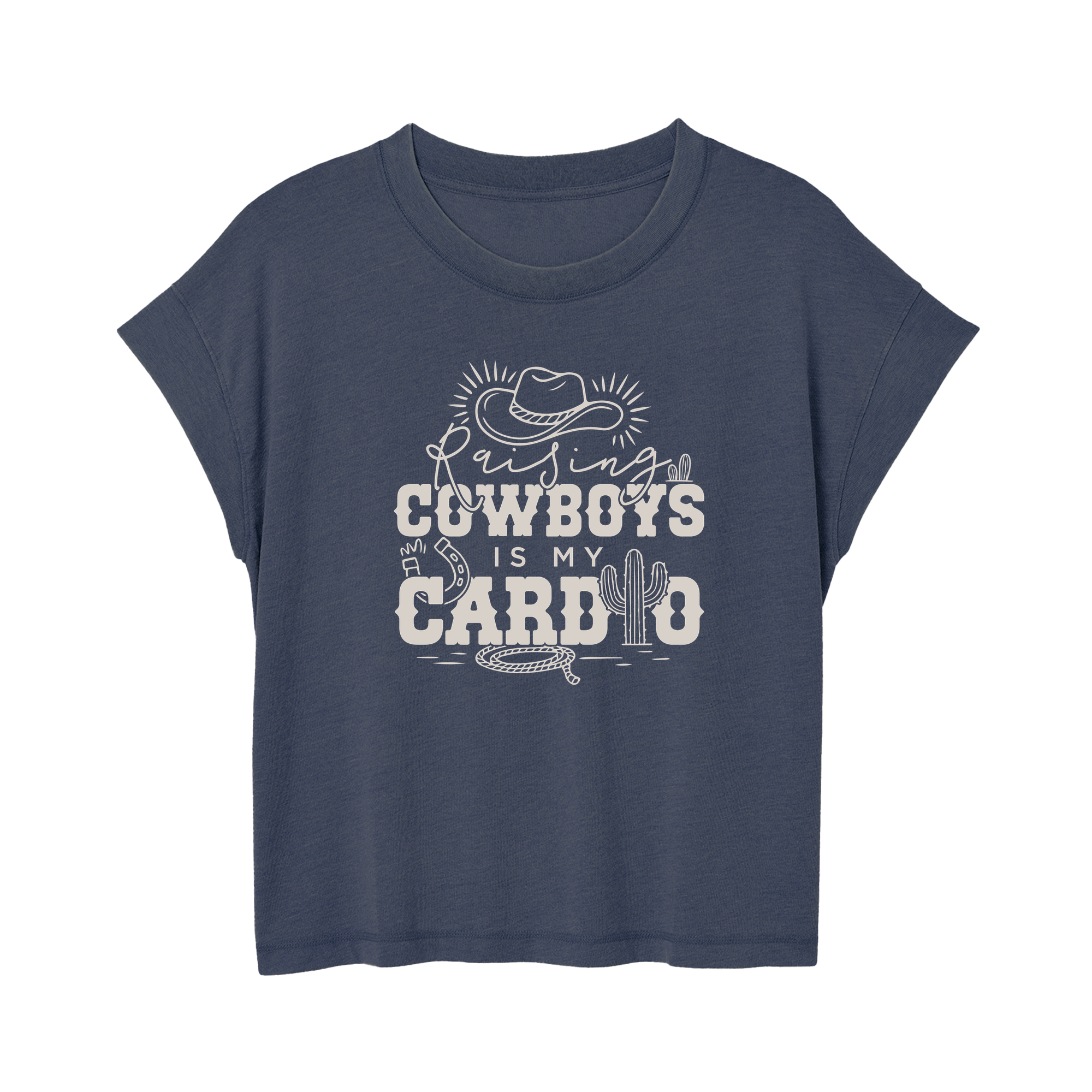 Womens Small Navy Style_T-Shirt