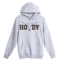 Unisex Small Heather Gray Pullover Hooded Sweatshirt