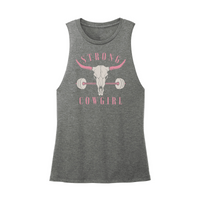 Womens X-Small Dark Gray Muscle Tank