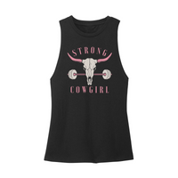 Womens X-Small Black Muscle Tank