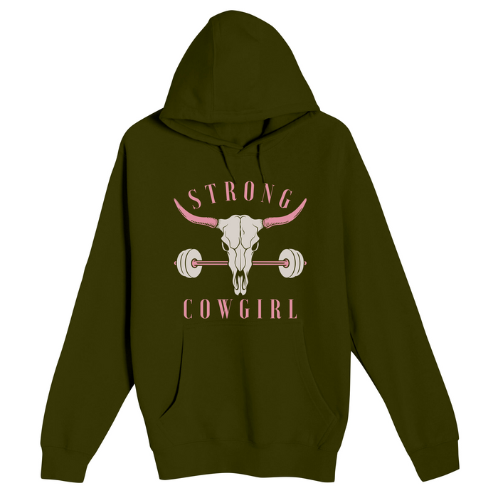 Unisex Small Army Pullover Hooded Sweatshirt