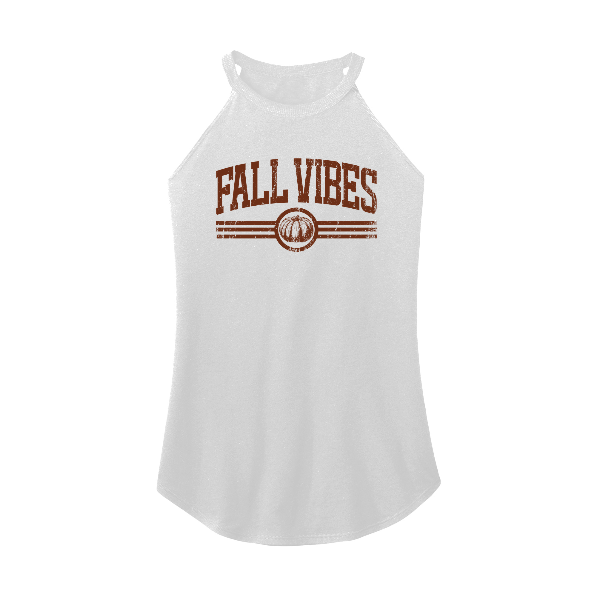 Womens X-Small White Rocker Tank Top