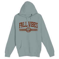 Unisex Small Blue Mist Pullover Hooded Sweatshirt