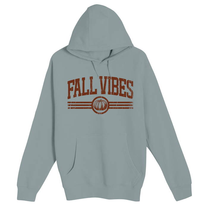 Unisex Small Blue Mist Pullover Hooded Sweatshirt