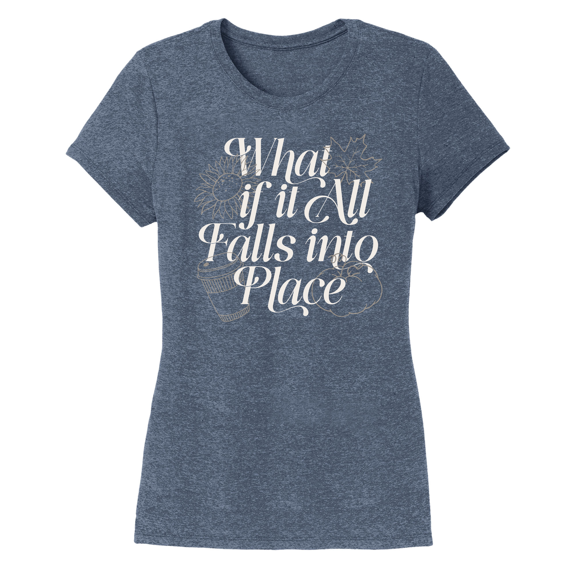 Womens X-Small Navy Heather Style_T-Shirt