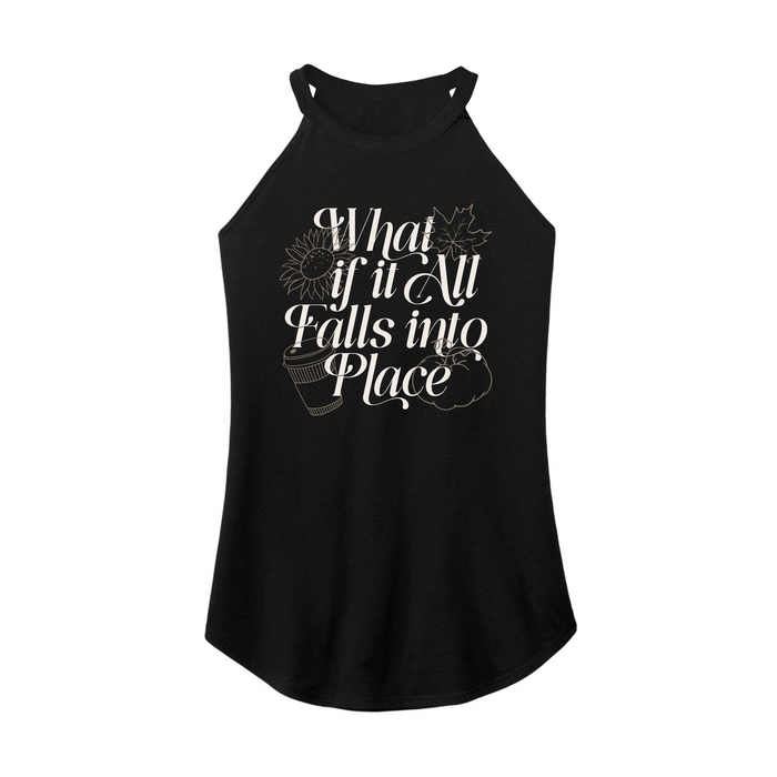 Womens X-Small Black Rocker Tank Top