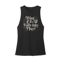 Womens X-Small Black Muscle Tank