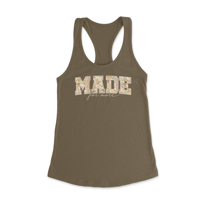 Womens X-Small Military Green Style_Tank Top