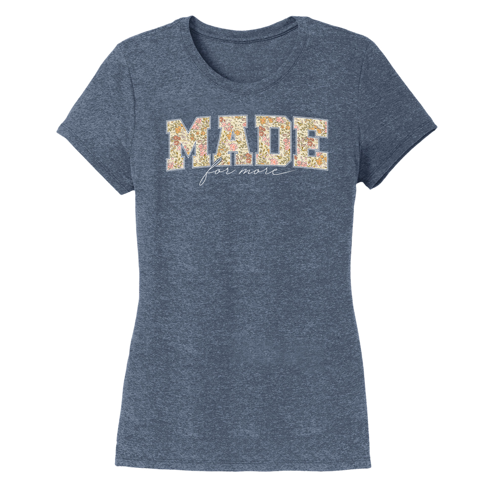Womens X-Small Navy Heather Style_T-Shirt