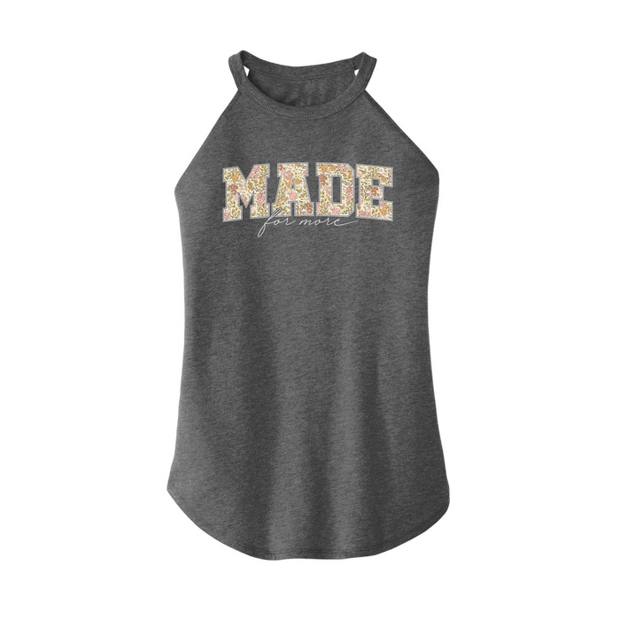 Womens X-Small Grey Rocker Tank Top
