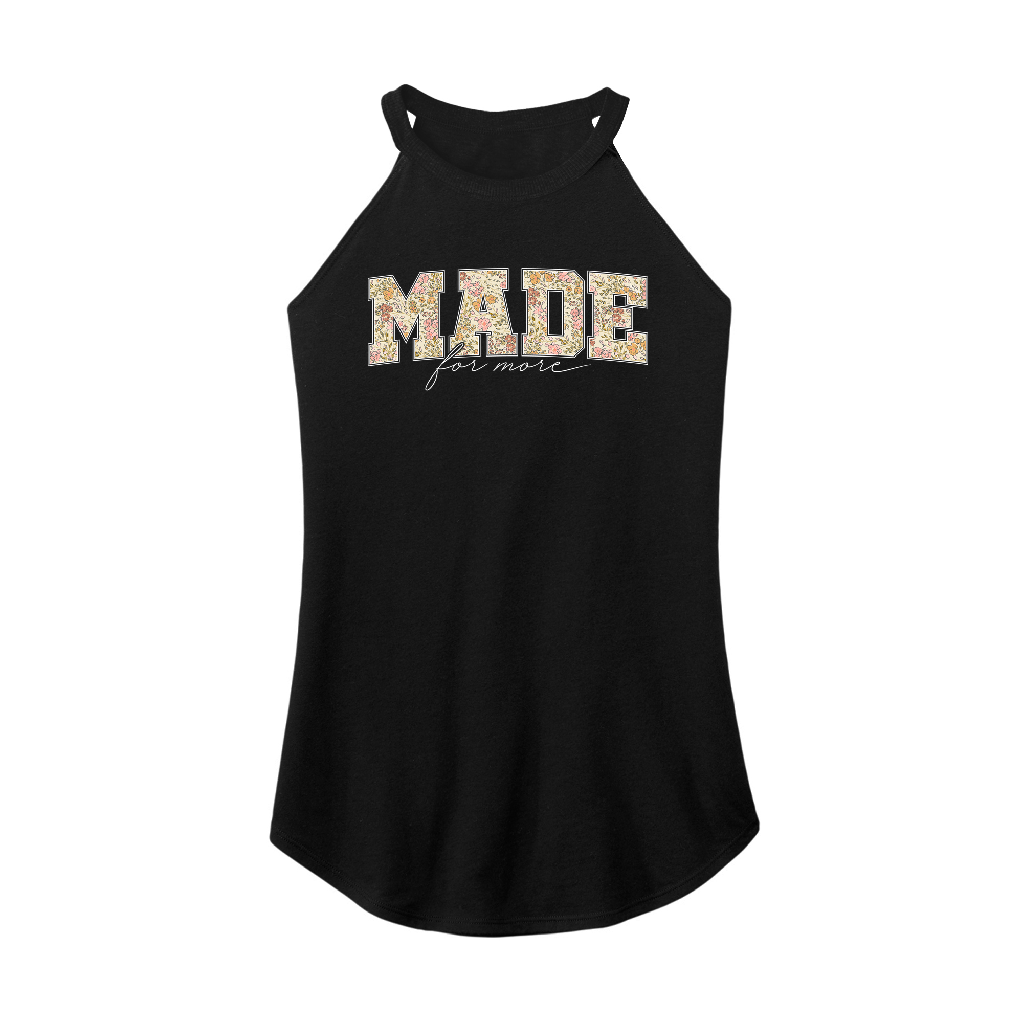 Womens X-Small Black Rocker Tank Top