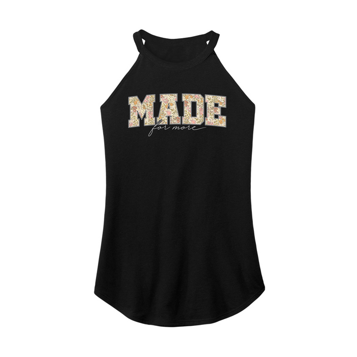 Womens X-Small Black Rocker Tank Top