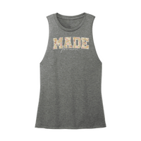 Womens X-Small Dark Gray Muscle Tank