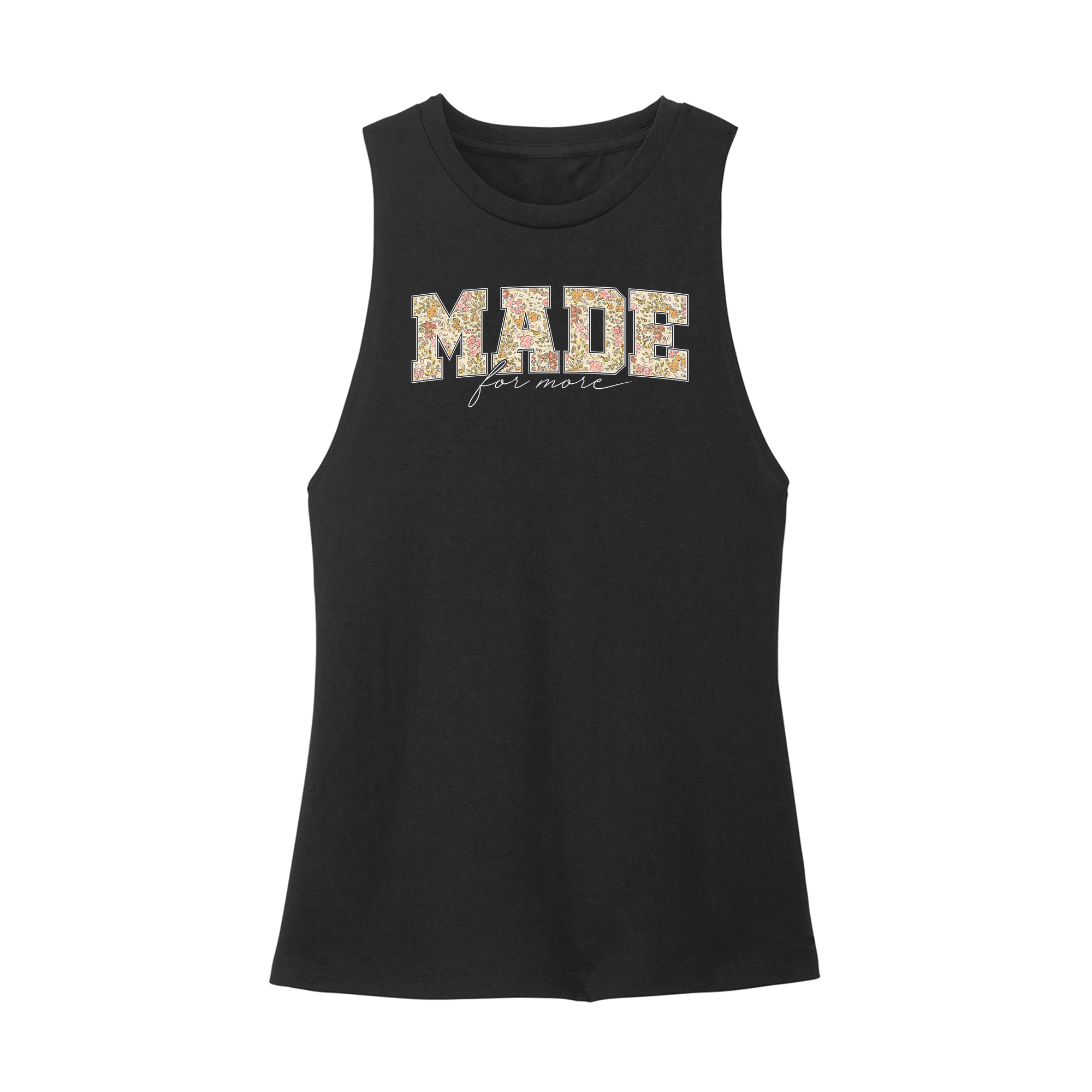 Womens X-Small Black Muscle Tank