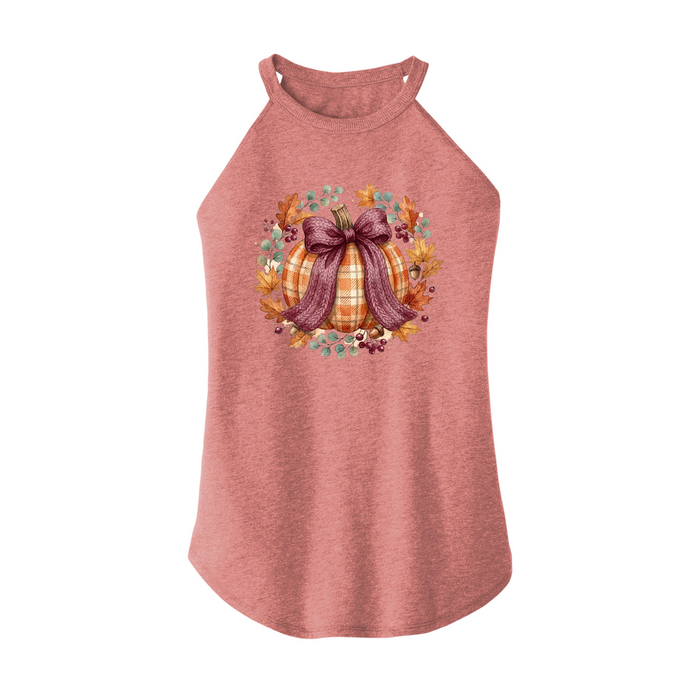 Womens X-Small Light Pink Rocker Tank Top