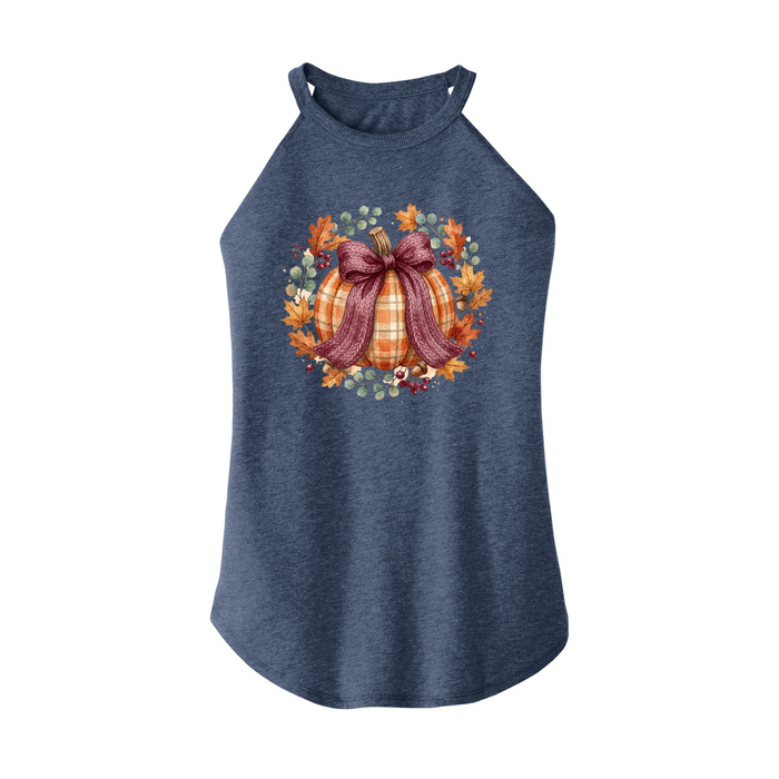 Womens X-Small Navy Heather Rocker Tank Top