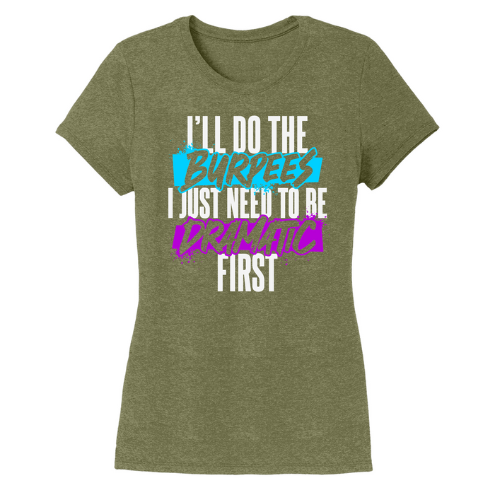 Womens X-Small Military Green Style_T-Shirt