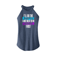 Womens X-Small Navy Heather Tank Top