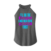 Womens X-Small Grey Rocker Tank Top