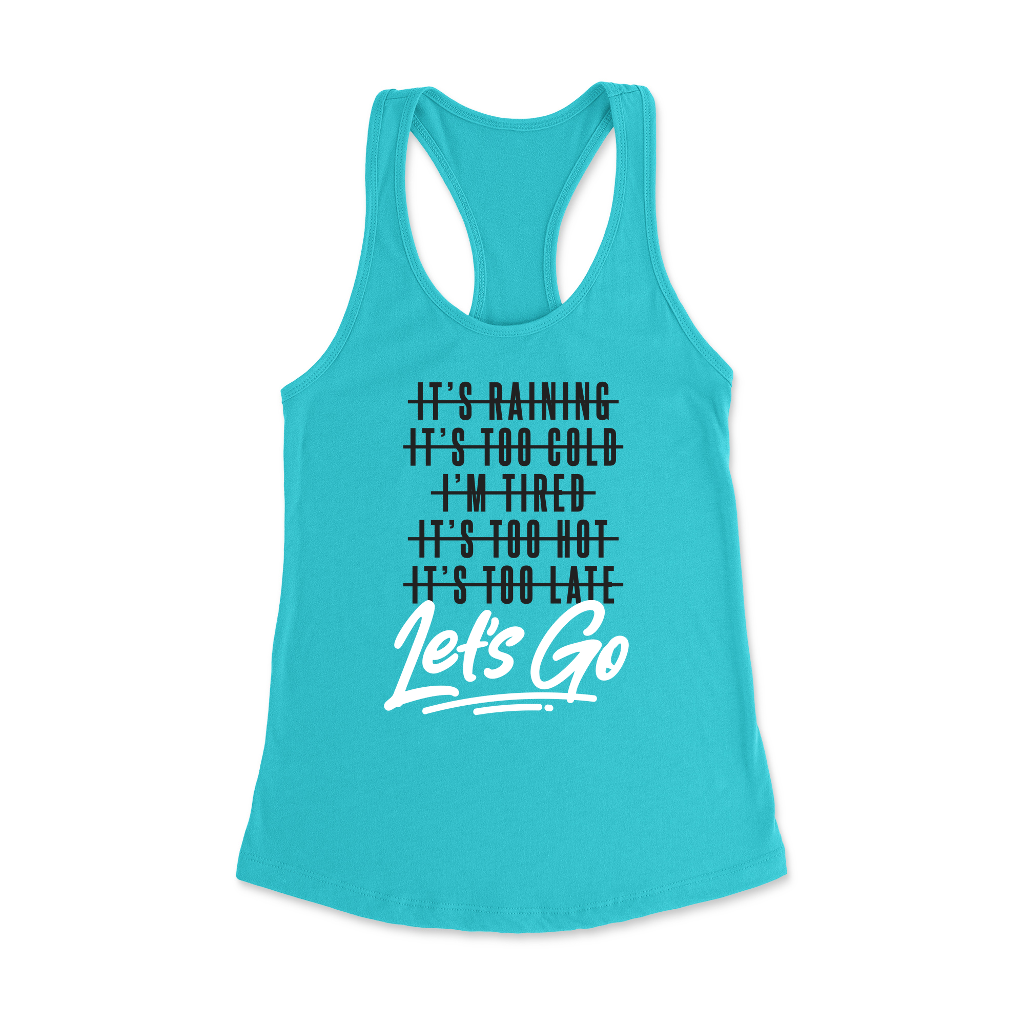 Womens X-Small Tahiti Blue Style_Tank Top
