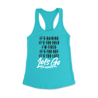 Womens X-Small Tahiti Blue Style_Tank Top