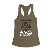Womens X-Small Military Green Style_Tank Top
