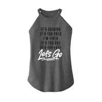 Womens X-Small Grey Rocker Tank Top