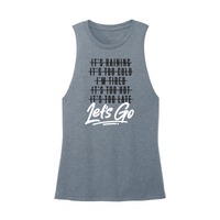 Womens X-Small Teal Muscle Tank