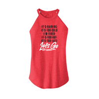 Womens X-Small Red Tank Top
