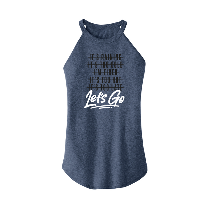 Womens X-Small Navy Heather Tank Top