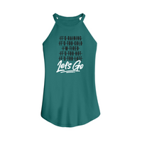 Womens X-Small Teal Tank Top