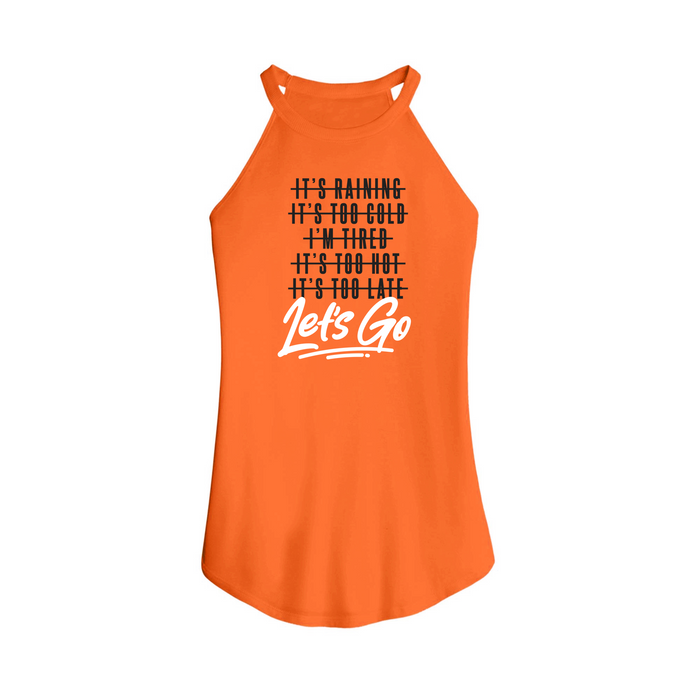 Womens X-Small Orange Tank Top