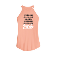 Womens X-Small Peach Tank Top
