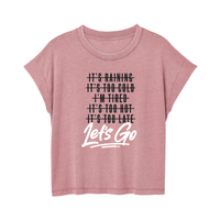 Womens Small MAUVE Style_T-Shirt