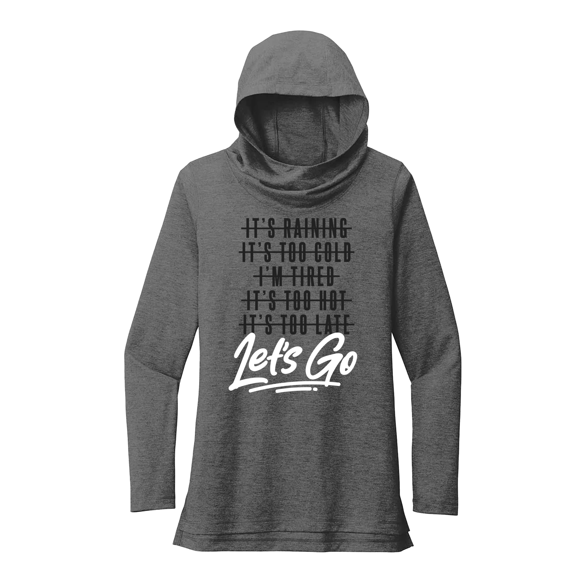 Womens X-Small Dark Gray Hoodie