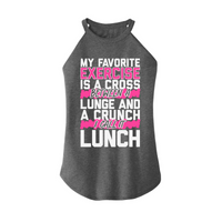 Womens X-Small Grey Rocker Tank Top