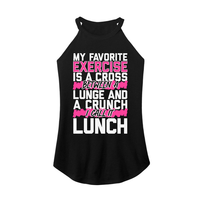 Womens X-Small Black Rocker Tank Top