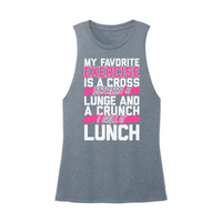 Womens X-Small Teal Muscle Tank