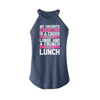 Womens X-Small Navy Heather Tank Top