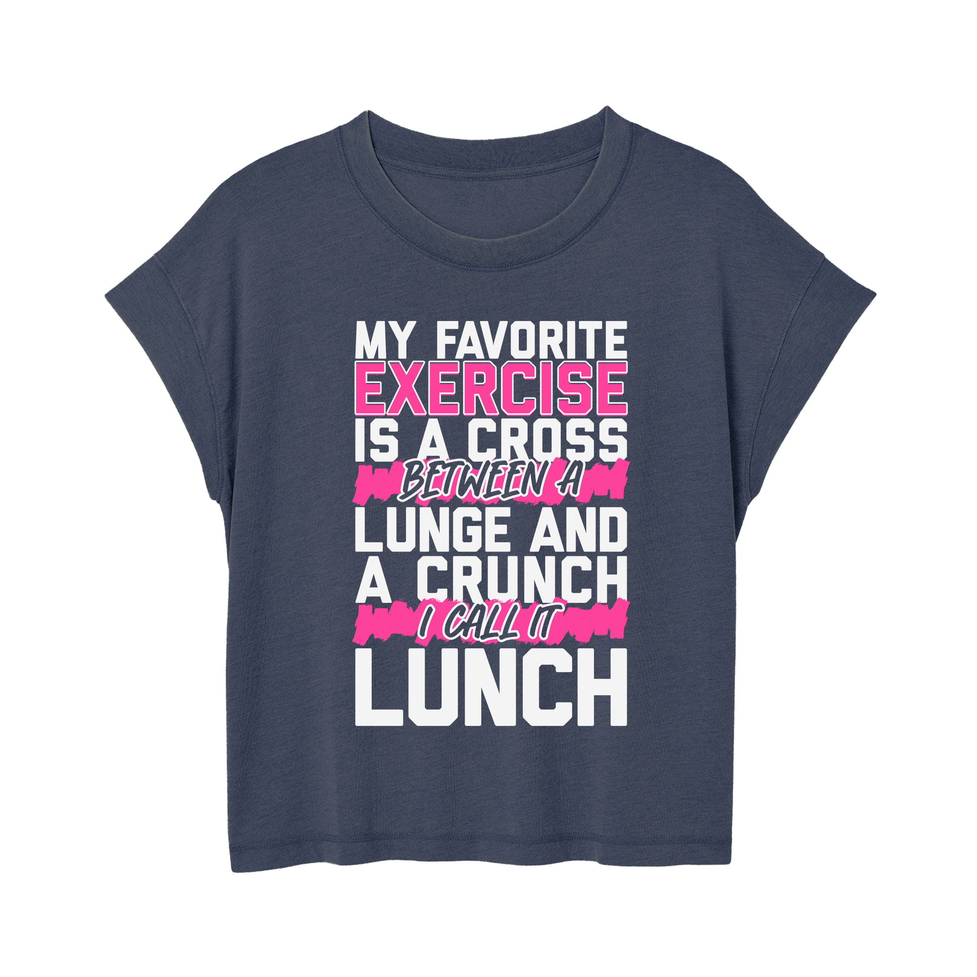 Womens Small Navy Style_T-Shirt