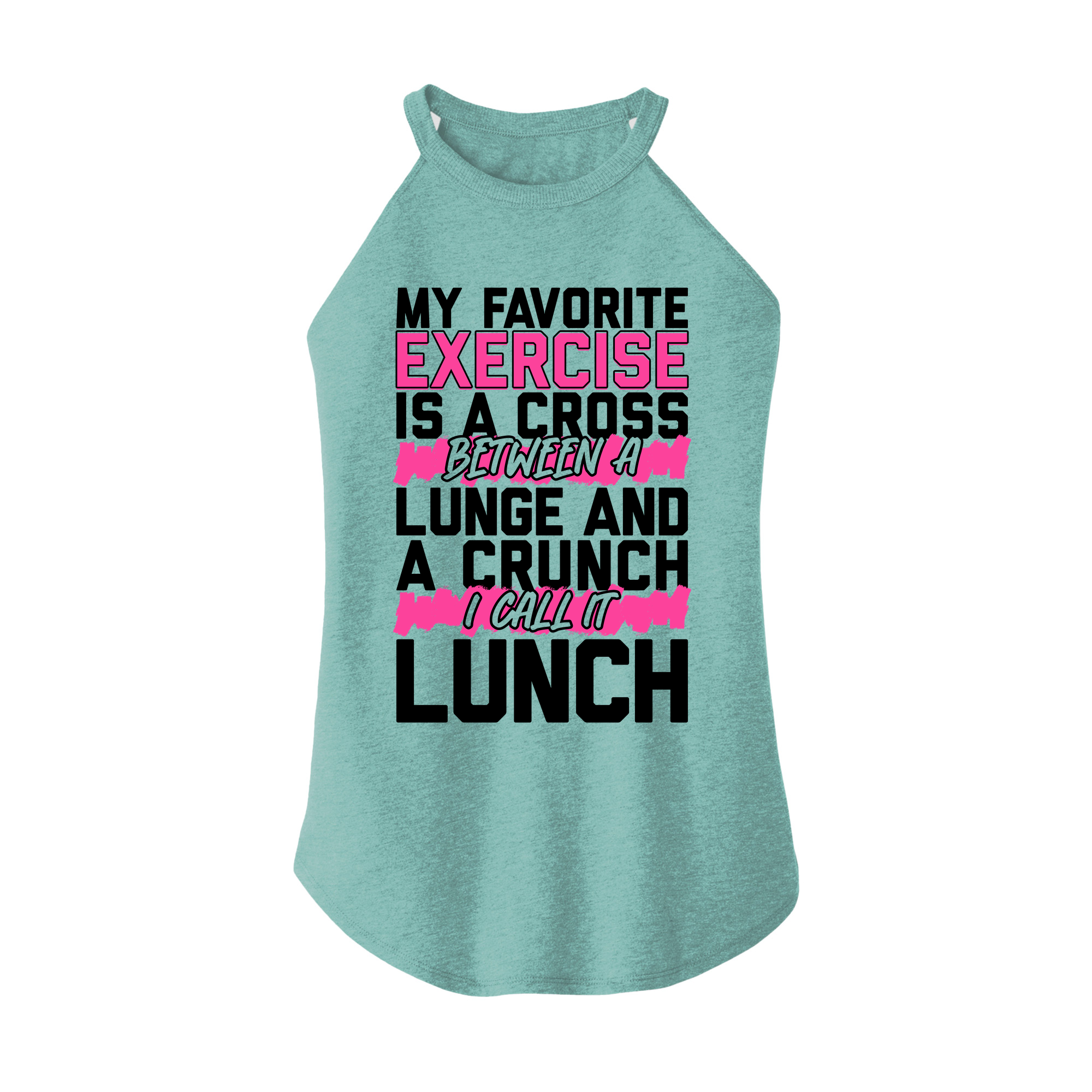 Womens X-Small Teal Rocker Tank Top