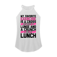 Womens X-Small White Rocker Tank Top