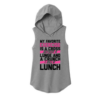 Womens Small Heather Gray Hoodie