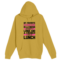 Unisex Small Antique Gold Pullover Hooded Sweatshirt