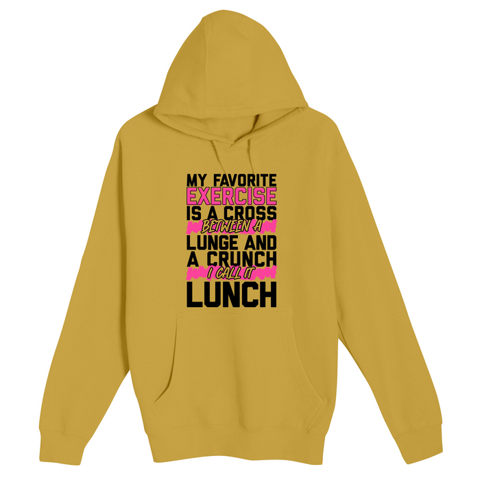 Unisex Small Antique Gold Pullover Hooded Sweatshirt