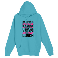 Unisex Small Deep Ocean Pullover Hooded Sweatshirt